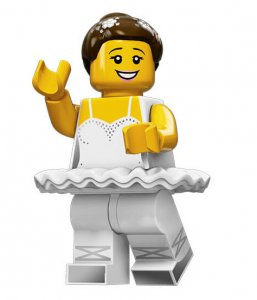 Figurka LEGO Baletka zepředu