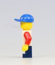 Figurka LEGO Chlapec s kosmonautem z boční strany