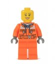 Figurka LEGO Dělnice s copem bez helmy