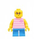 Figurka LEGO Dívka s kočičkou bez helmy