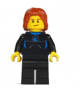 Figurka LEGO Surfař zepředu