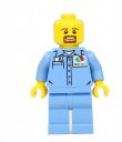 Figurka LEGO Zaměstnanec Octanu bez helmy