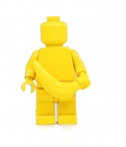 Figurka LEGO Banán zepředu