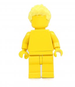 Figurka LEGO Blond vlasy vyčesané nahoru zepředu