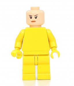 Figurka LEGO Hlava oboustranná Rey zepředu